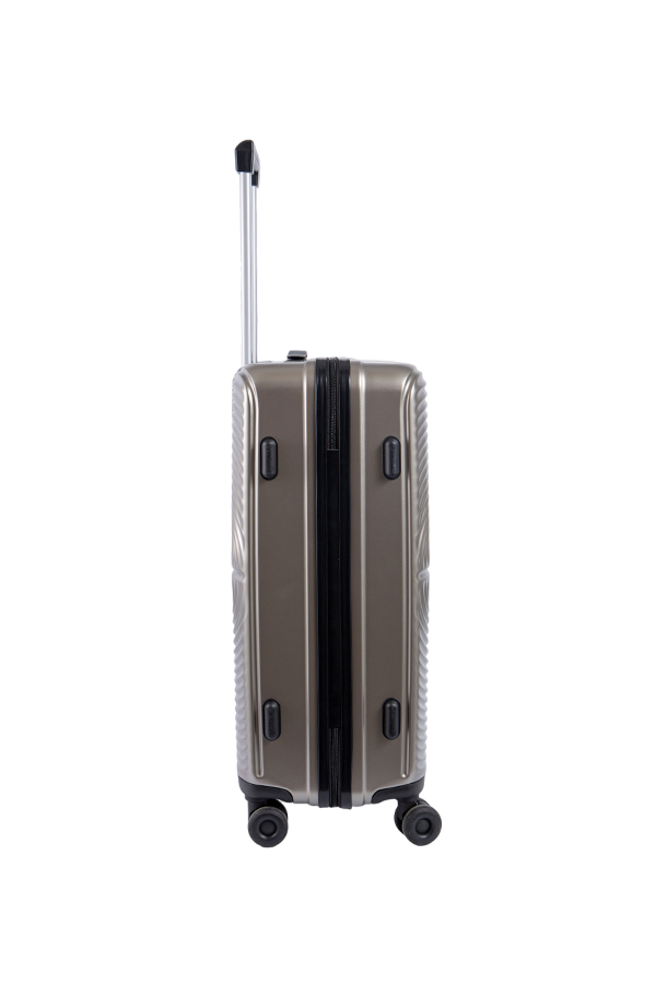 Beständiger Crystal Shield PC-filmbeschichteter ABS-Reisekoffer
