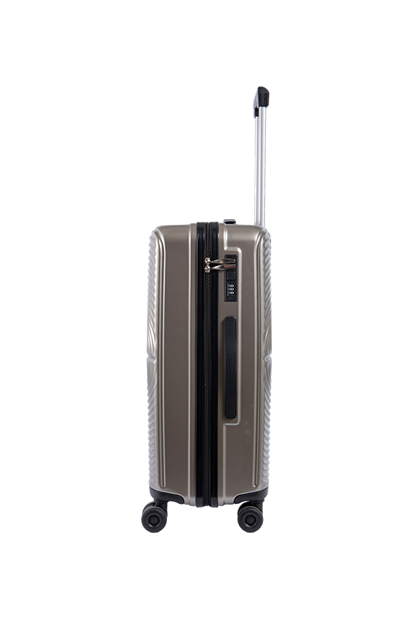 Beständiger Crystal Shield PC-filmbeschichteter ABS-Reisekoffer