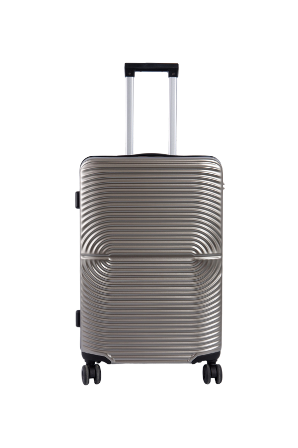 Beständiger Crystal Shield PC-filmbeschichteter ABS-Reisekoffer